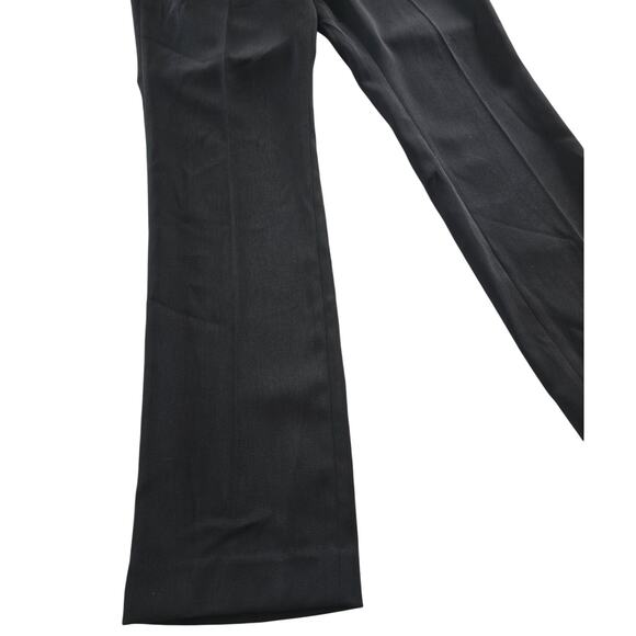 NWT Karl Lagerfeld Black Dress Pants Sz 6 High Rise Straight Leg 4-Pocket - Picture 5 of 5
